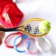 thumbnail image 2 of Mini Sports Goods Tennis Racket Ball Model Set Dollhouse Accessories heqiyong toy, 2 of 2
