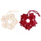 thumbnail image 2 of Ganfancp 2Pcs Punto de Lana para Decoraciones de Navidad Adornos Colgantes Embellecedores Rebajas Flash Deals 2X Colgante, 2 of 7