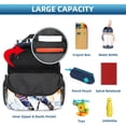 thumbnail image 5 of Ice Hockey Cute Adjustable Shoulder Strap Backpack with Large Capacity, Printed Design, Lightweight, 5 of 6