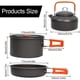 thumbnail image 3 of Camping Cookware Kit Outdoor Aluminum Cooking Set Water Kettle Pan Pot Travelling Hiking Picnic Bbq Tableware Equipment 26-27s, 3 of 5