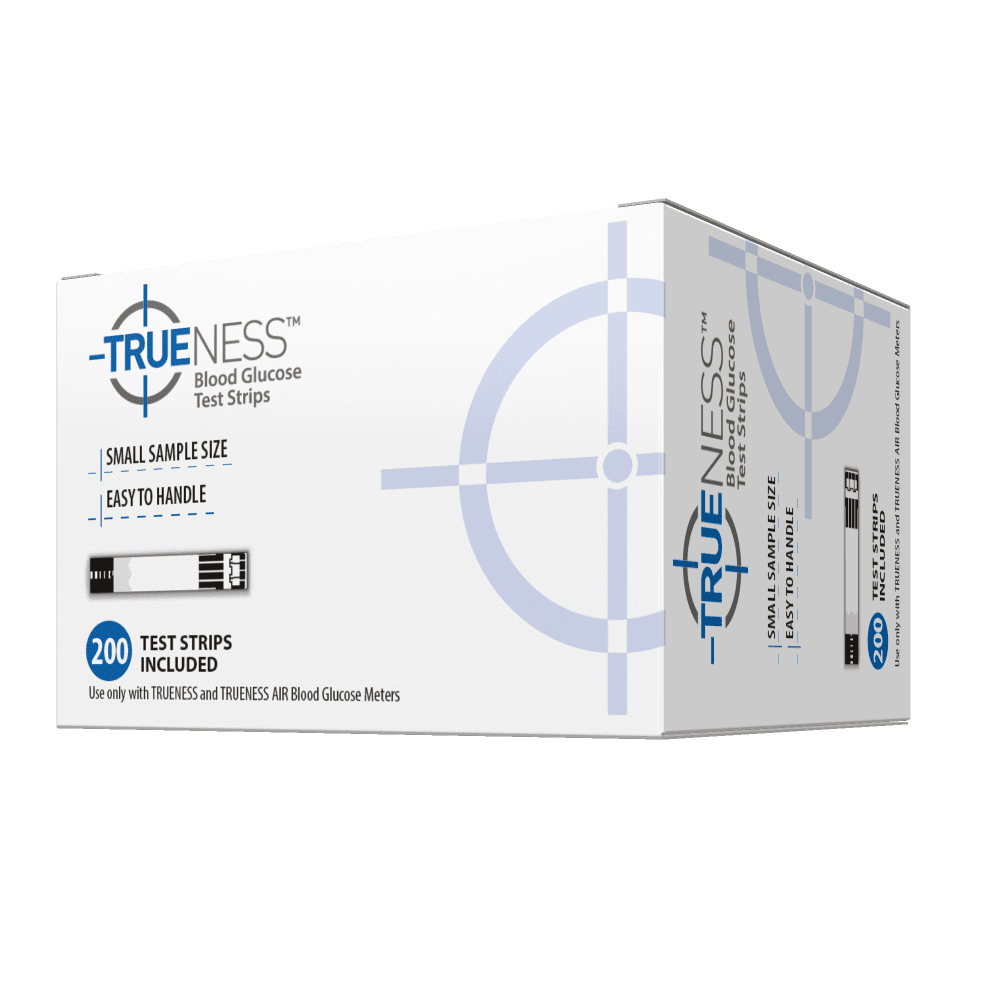TRUENESS Blood Glucose Test Strips, 200 count