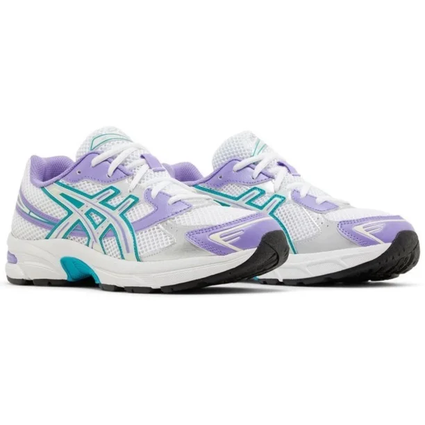 ASICS Gel 1130 Grade School 6Y/7.5Women White Space Lavender 1204A163-107