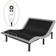 thumbnail image 1 of Costway Queen Adjustable Bed Base Steel Frame Remote Motorized Head &Foot W/Cover, 1 of 10