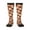 2 Black-1, variant on Thanksgiving Sketch Turkey Print Compression Socks for Both Men And Women for Running, Travel, Flight, Nurse