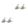 thumbnail image 3 of ZLight Knitting Ring Animal Jewelry Gifts Opening Rings Guide Crocheting DIY Daily Sewing Supplies Wedding Using Silver NJ135 2Set, 3 of 6