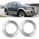 thumbnail image 1 of Para Mitsubishi Pajero V93 V97 V87 2007-2019 Abs cubierta de luz antiniebla delantera Afortunado Sencillez, 1 of 4