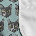 thumbnail image 4 of Cat Microwave Oven Cover, Pet Kitten Portraits Graphic Kitty Faces Animal Cartoon Funny Whiskers Meow, Water Resistant Organizer with Pockets for Kitchen, 36" x 12", Pale Blue and Grey, by Ambesonne, 4 of 4
