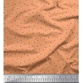 thumbnail image 1 of Soimoi polyester Crepe Fabric Cosmos Floral Print Fabric by the Yard 52 Inch Wide, 1 of 3