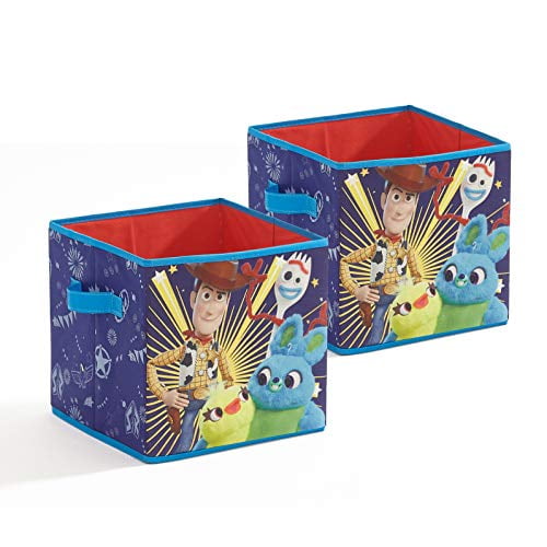 Disney Toy Story 4 2 Pack Storage Cubes, Multi - Walmart.com - Walmart.com