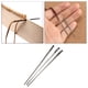 thumbnail image 1 of Aguja de coser a mano, costura de cuero, ojo grande, suministros de bricolaje, herramientas para coser cinturones de lona, ​​bolsa de elaboración de blanco Soledad Agujas de costura, 1 of 10