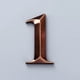 thumbnail image 1 of Modern House Numbers Mailbox Numbers 0-9 Self-Adhesive Street Door Home Address Metal Numbers For Outside Or Inside Signs Easy Install, 1 of 3