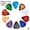 20pcs, variant on 10 Pack Guitar Picks 0.96mm Thick, Colorful Plectrums for Acoustic Guitar Electric Bass Ukulele, Random Colors Heavy Durable Picks for Rich Tones