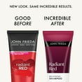 thumbnail image 3 of John Frieda Radiant Red Shampoo for Red Hair, Helps Enhance Hair Shades, with Vitamin E, 8.3 oz, 3 of 10