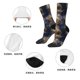 thumbnail image 5 of Fotbe Watercolor Snake Skin Calcetas Largas con Estampado para Hombre y Mujer – Calcetas de Compresión Transpirables y Elásticas, Viajar y Uso Diario Talla 5-11, 5 of 6