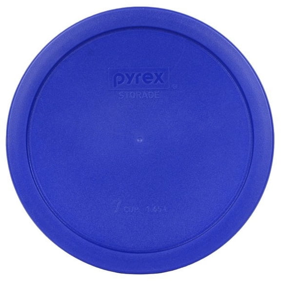 Pyrex 7402-PC Cadet Blue Food Storage Replacement Lid (This Lid Fits the Pyrex 7402 6-Cup SCULPTED MIXING BOWL and 7203 7-Cup Glass Bowl)