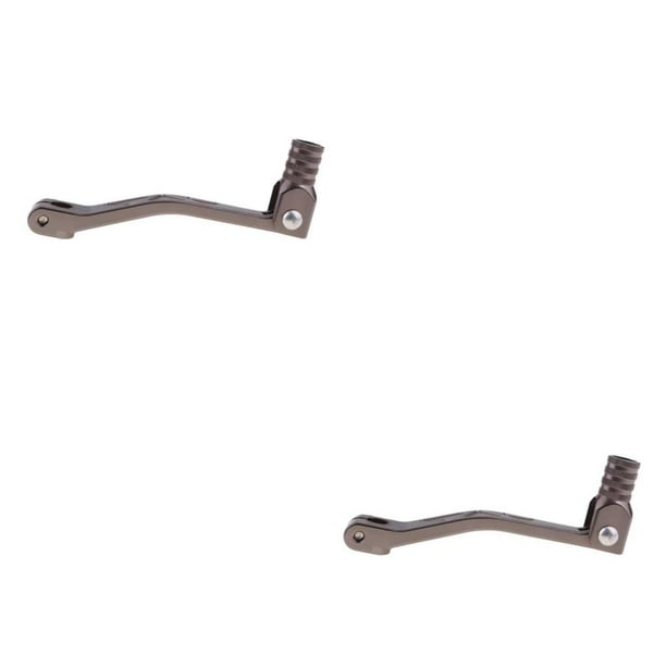 Sidaley Palanca de cambio de marchas para XR CRF50 70 Dirt Bike SSR TaoTao Gris 2piezas
