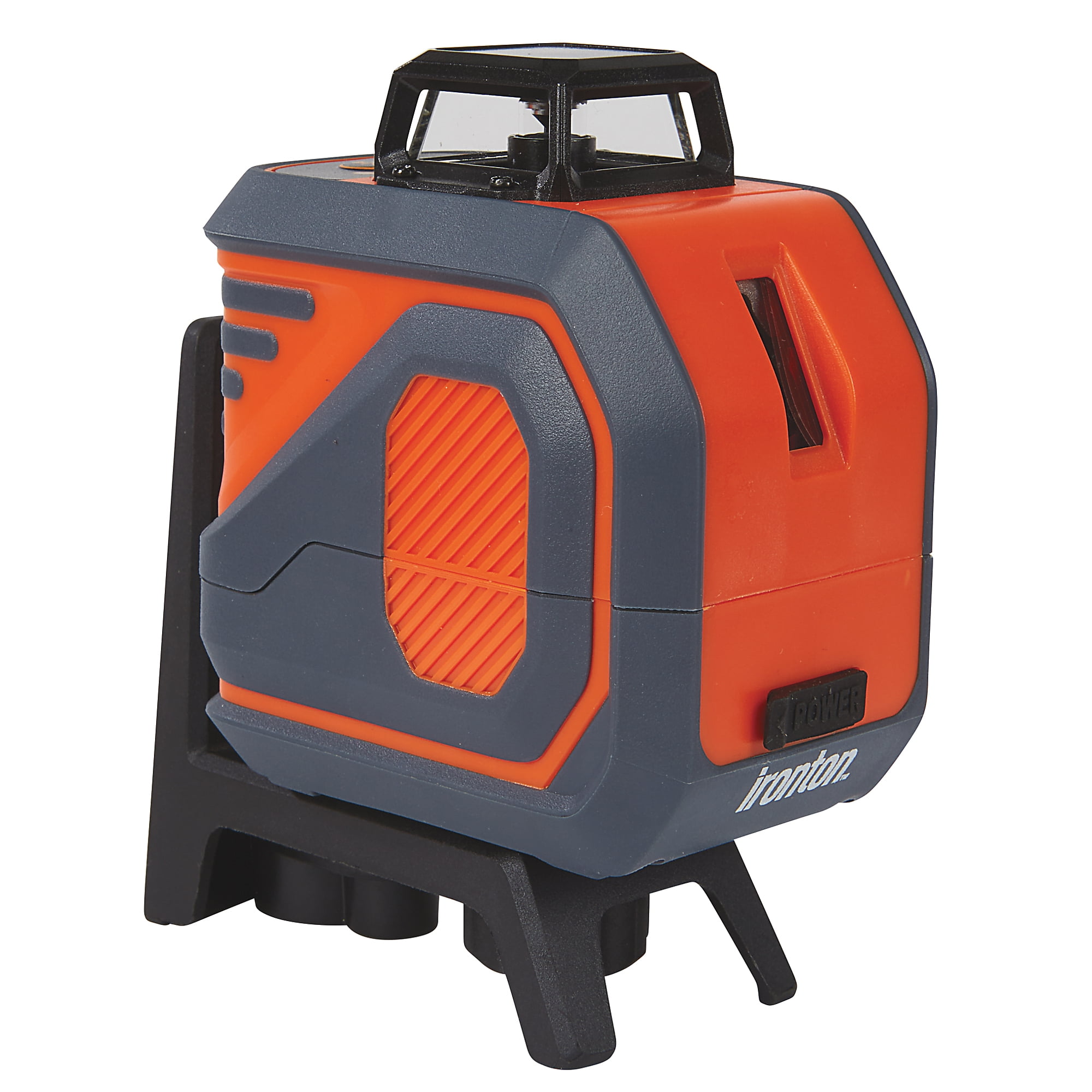 Ironton 50ft. Self-Leveling 360° Horizontal Cross Line Laser Level