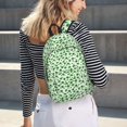 thumbnail image 5 of Disketp St Patrick's Day4 print Canvas Backpack Lightweight Travel Daypack Student Rucksack Laptop Backpack-, 5 of 5