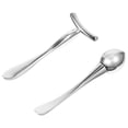 thumbnail image 3 of 2 piezas de masaje facial Roller Conveniente aplicador de crema delicada masaje, 3 of 4