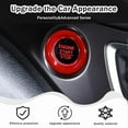 thumbnail image 2 of TINKI Engine Start Stop Switch Button Frame Trim for Honda Pilot 2016-2022/ Ridgeline 2017-2023/ Passport 2019-2023, 2 of 7