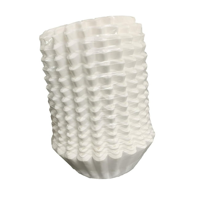 Elodie Basket Coffee Filter Papers 500Pcs for Restaurants Commercial Coffee Filters
