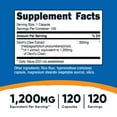 thumbnail image 6 of Nutricost Devils Claw 1200mg Equivalent, 120 Capsules - Veggie Caps, Non-GMO, Gluten Free, and Vegetarian Friendly, 6 of 6