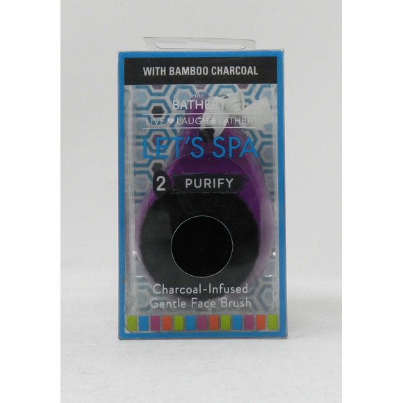 The Bathery Charcoal-Infused Gentle Facial Brush