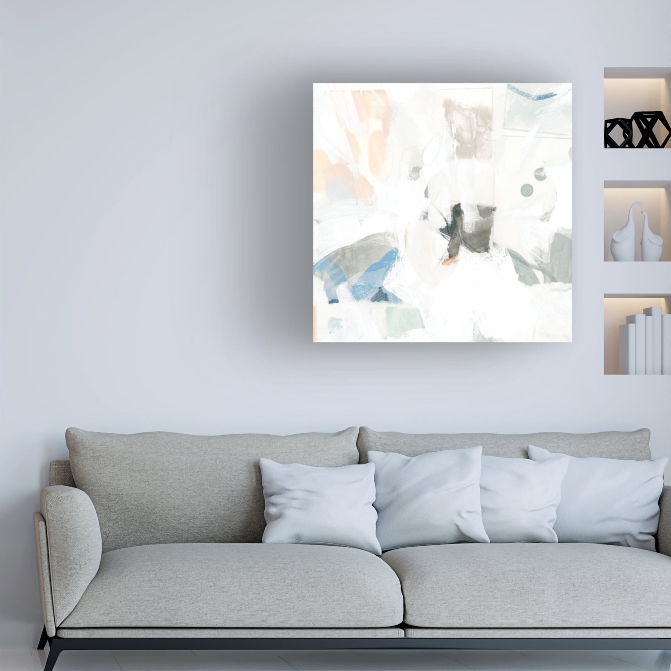 Trademark Fine Art June Erica Vess  Estilo II Canvas Wall Art