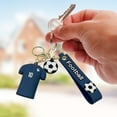 thumbnail image 4 of LACKUST Football Uniform Keychain,Clearance Keychains Rings for Keys for Men Women for Car,Soccer Pendant Ornament,D, 4 of 5