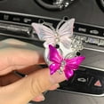 thumbnail image 4 of Air Freshener Butterfly Car-Styling Car Perfume Natural Smell Decoration Clip Pink Fangkenuo, 4 of 8
