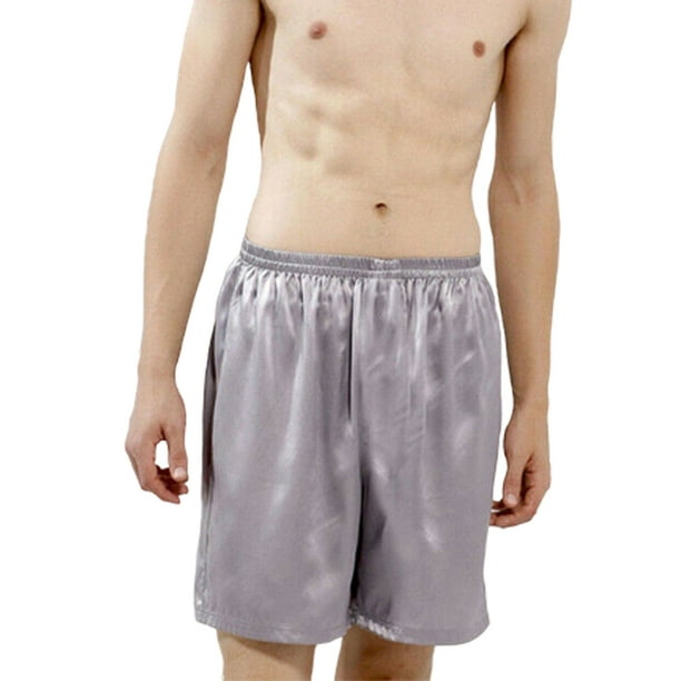 suanret - Suanret Men's Simulation Silk Straight Baggy Large Shorts ...