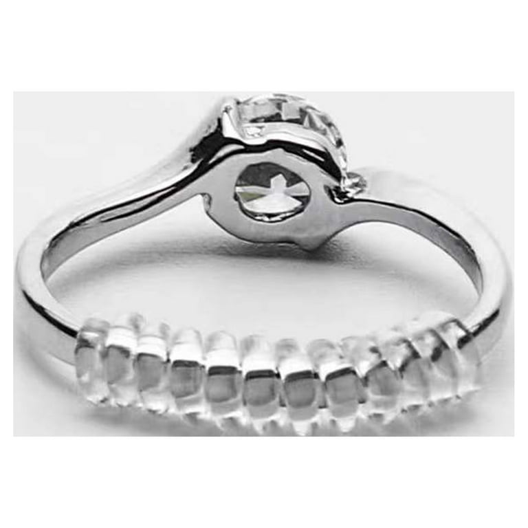 Ring Size Adjuster for Loose Rings - 4 Sizes Ring Sizer Spiral Silicone  Tightener Set(4Pcs Set Gold) at Rs 40/set, Ring Adjuster in Surat