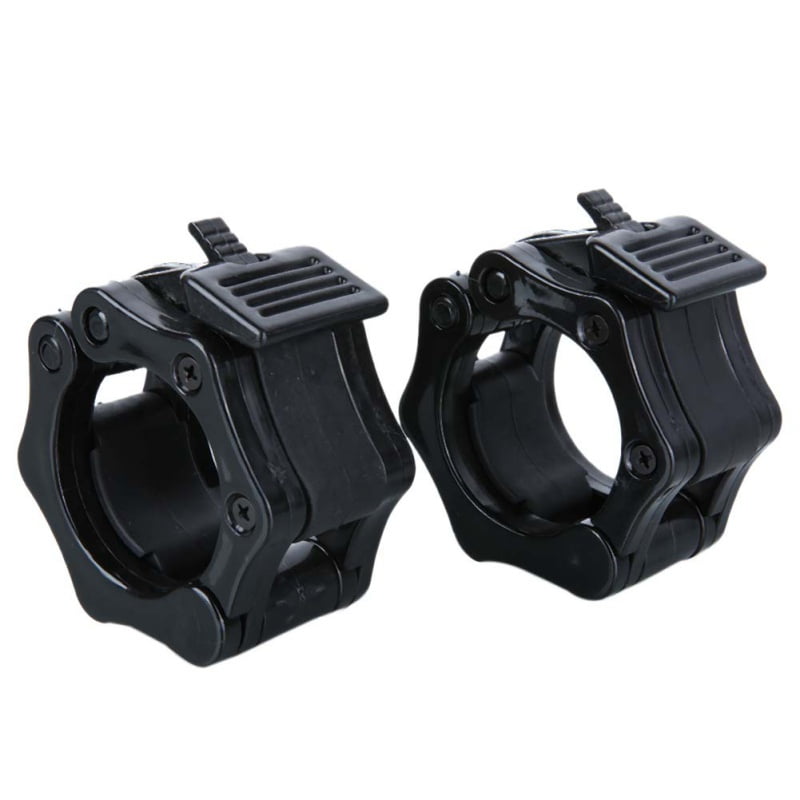 US 50mm 2" Standard Lock Pair Barbell Collar bar bell clamps Weight lifting