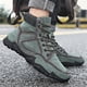 thumbnail image 5 of Zapatos casuales de cuero de caña alta para hombres, botas cortas cálidas, zapatos de moda para hombres Wmkox8yii 123q2270, 5 of 9
