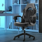 Yangming Racing Gaming Chair, Leather High-Back Office Chair Reclining Computer Chair Weight Capacity 250lbs