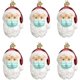 thumbnail image 1 of Colgante Papá Noel con máscara, adornos navideños en 3D, adornos para árboles de Navidad Árbol de Navidad Colgante adornos para árboles de Navidad Regalos de Navidad Adepaton HFP-0465, 1 of 8