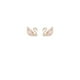 thumbnail image 3 of Pendientes Swarovski Swan en oro rosa con cristales rosas y transparentes, 3 of 6