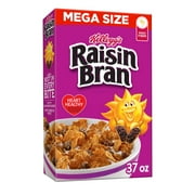 Kellogg's Raisin Bran Original Cold Breakfast Cereal, Mega Size, 37 oz Box
