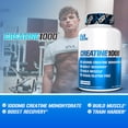 thumbnail image 6 of Creatine Monohydrate Pills 120ct - EVL Nutrition Muscle Builder & Recovery Supplement - Creatine Capsules 1000mg, 6 of 8