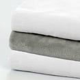 thumbnail image 4 of Zootealy Flannel Fleece Blanket Soft Solid Color Bedspread Sofa Bed Plush Cover Bedding, 4 of 4