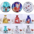 thumbnail image 4 of 30Pcs Christmas Drawstring Gift Bags Foil Present Wrapping Pouches, 4 of 5