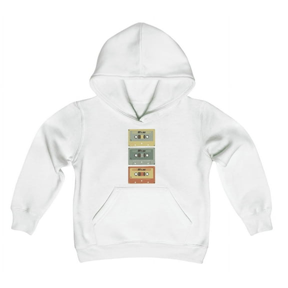 Youth Cassette Heavy Blend Hooded Sweatshirt S