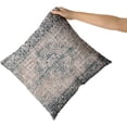 thumbnail image 2 of Grey Brown Ethnic Boho Pillow Covers 16X16 in Bohemian Carpet Vintage Gray Floral Decorative Couch Pillow Cases with Zipper Set of 2 Home Decor for Living Room Bedroom Bed Cushion Outdoor, 2 of 6