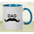 thumbnail image 6 of Inkdotpot Dad 11oz CeramicCoffee Mug Novelty Gift For Daddy Fathers Day Gift Mug-Blue, 6 of 6