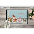 thumbnail image 2 of Carolines Treasures Merry Christmas Carolers Shih Tzu Black White Door Mat Indoor Rug or Outdoor Welcome Mat 18x27, 2 of 2