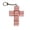 Pink, variant on Cross Key Squishy,Silicone Keyboard Slow-Rising Sensory Fidget for Stress Relief,Soft Squeeze Mechanical Feel Stress Ball,Quiet Stimming for Desk,Blue