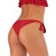 thumbnail image 4 of Gibobby Bañador de Bikini Parte inferior de bikini de cintura alta para mujer Parte inferior de baño de corte Traje de baño de completa Parte inferior De(Rojo,CH), 4 of 5