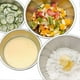 thumbnail image 4 of WMF gourmet bowl set 4 pieces, stainless steel bowls for the kitchen 0.75l - 2.75l, mixing bowl, salad bowl, serving bowl, Cromargan, stackable, 4 of 5