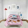 thumbnail image 5 of Harry Potter Honeydukes Pink 50x70 inch Silk Touch Throw, 100% Microfiber, 5 of 6