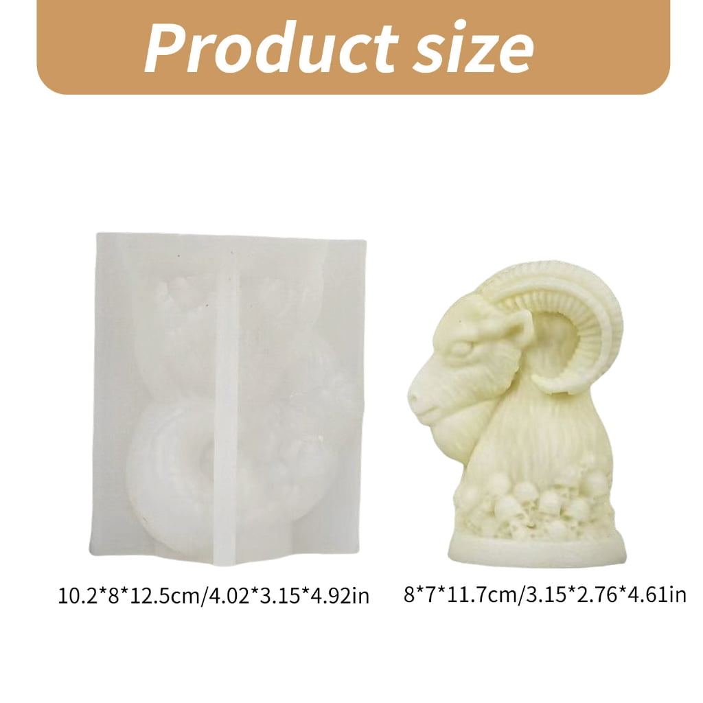 Candle Mould Cute Castings Molds DIY 3D Silicone Mould Delicate Candle Silicone Handicrafts Moulds for Candle Making